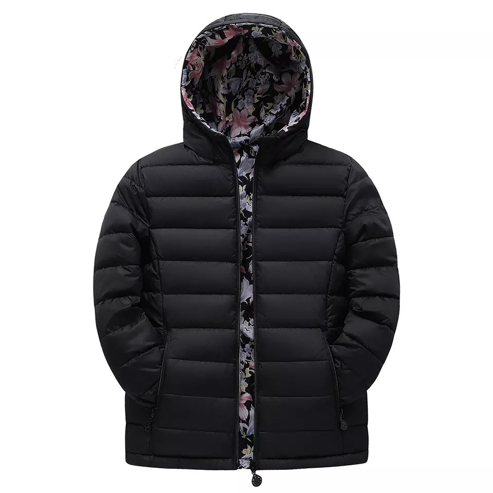 Clearance sale-Women's Hight Quality Jacket Winter Coat Adult Padded Double-side Wearing Jackets colorful down jacket