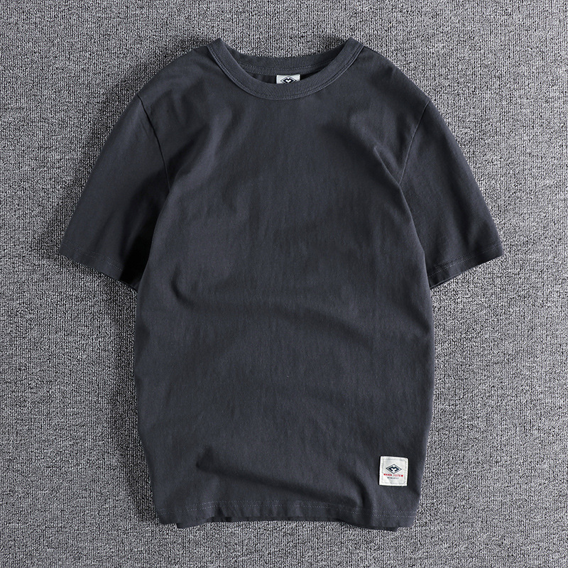 GrogeousBen Custom unisex t shirt men Crewneck Black White Letter Printed Graphic Blank Plain Custom T Shirt