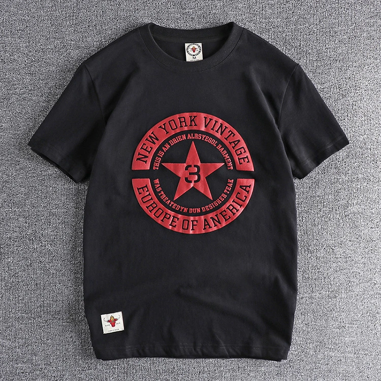 GrogeousBen Fashion  Custom Sublimation Logo Men Quick Cotton  Short Sleeve Designer T Shirt Custom Printing T-shirt
