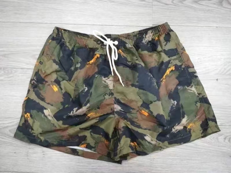 Stock&ready made- Men's  speedos Recycled plastic fabric long plus stretch swimsuit beach pants with liner men swim shorts