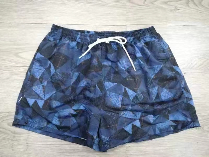 Stock&ready made- Men's  speedos Recycled plastic fabric long plus stretch swimsuit beach pants with liner men swim shorts