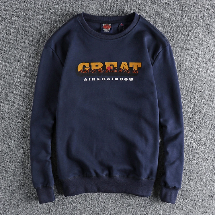 GrogeousBen Men's Printed Hoodie High Quality French Terry Cotton Stylish Heavyweight Hoodies For Men