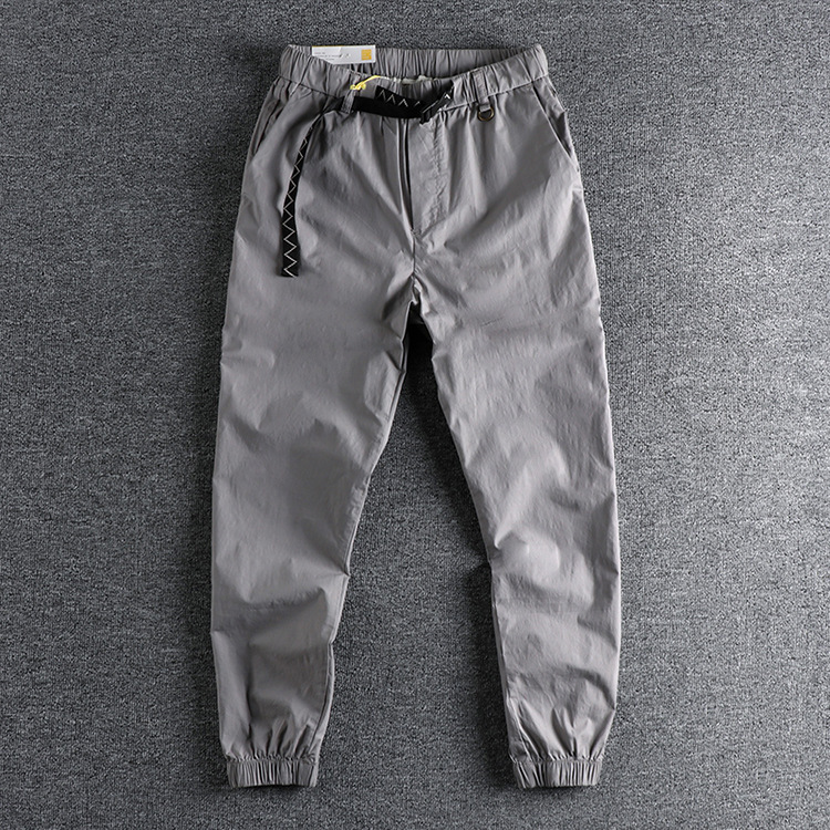 GrogeousBen Men's  loose and practical pocketscasual street pantsfashionable leg pantsmen's casual pants