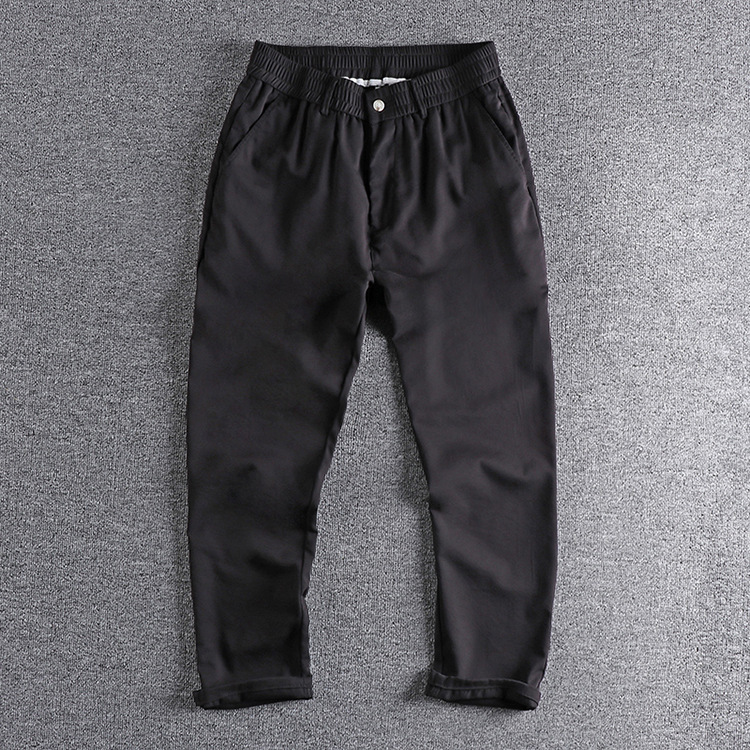 GrogeousBen Men's Casual Cargo Pants Solid Multi-pocket Trousers Outdoor Wear Cotton Straight Men Pants