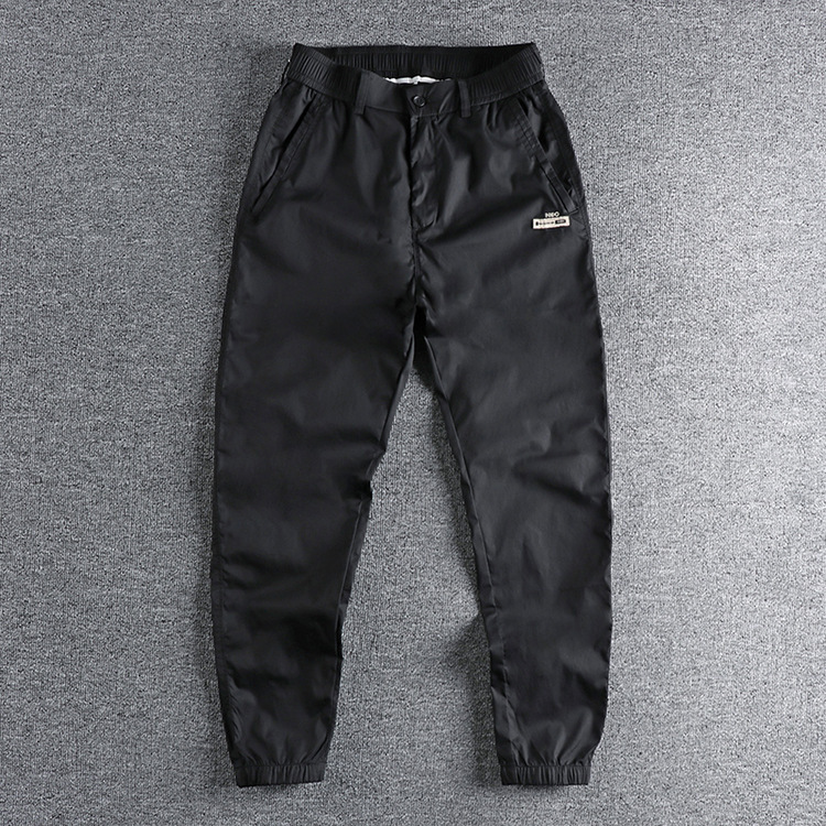GrogeousBen Men's Pants Trousers Slim Fit Elastic Blank Track Casual Pants For Men