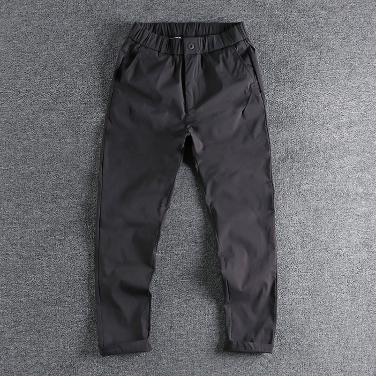 GrogeousBen Men's Casual Cargo Pants Solid Trousers Outdoor Wear Cotton Straight Men Pants