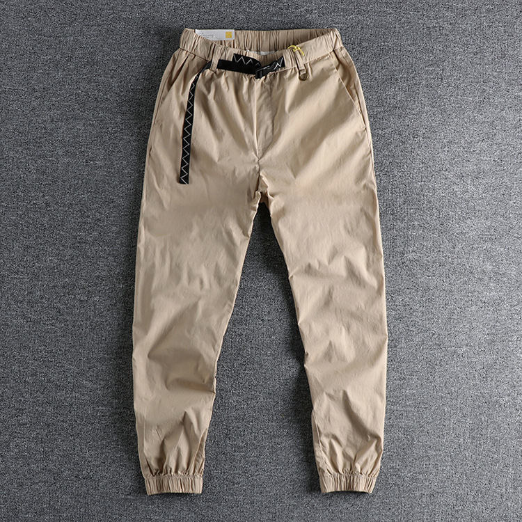 GrogeousBen Men's  loose and practical pocketscasual street pantsfashionable leg pantsmen's casual pants