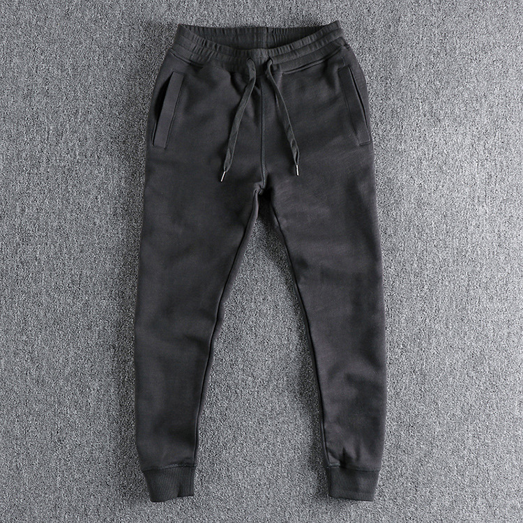 GrogeousBen Men's sports running trousers comfortable breathable loose jogger pants grey sweatpants