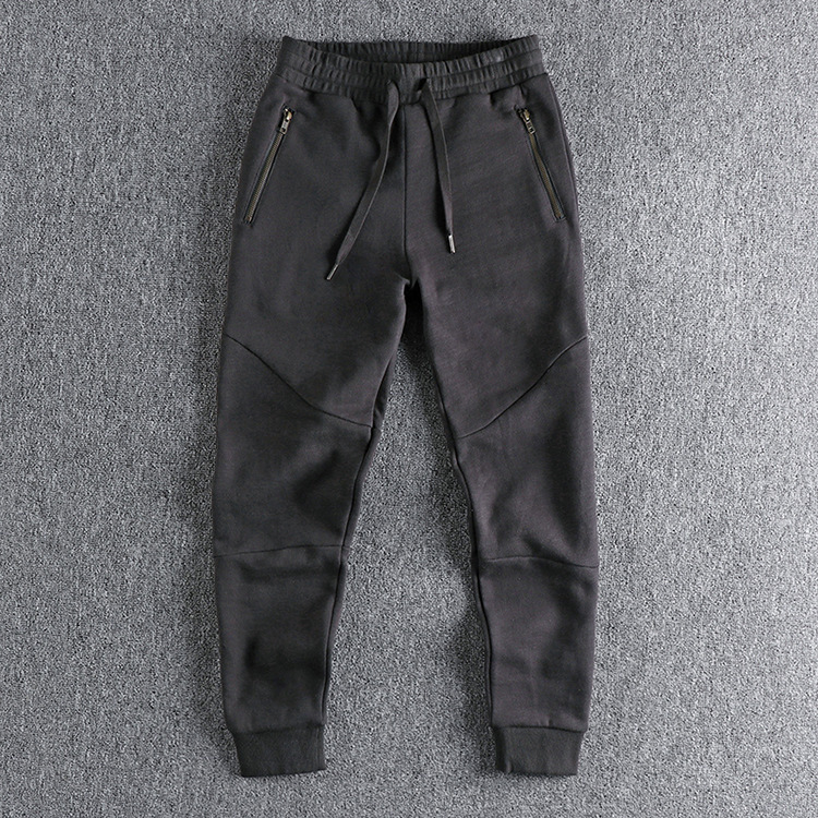 GrogeousBen Men's Sweatpants  Jogger pants with zip pockets bottoms  Fleece sweat pants