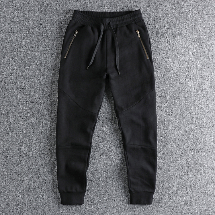 GrogeousBen Men's Sweatpants  Jogger pants with zip pockets bottoms  Fleece sweat pants