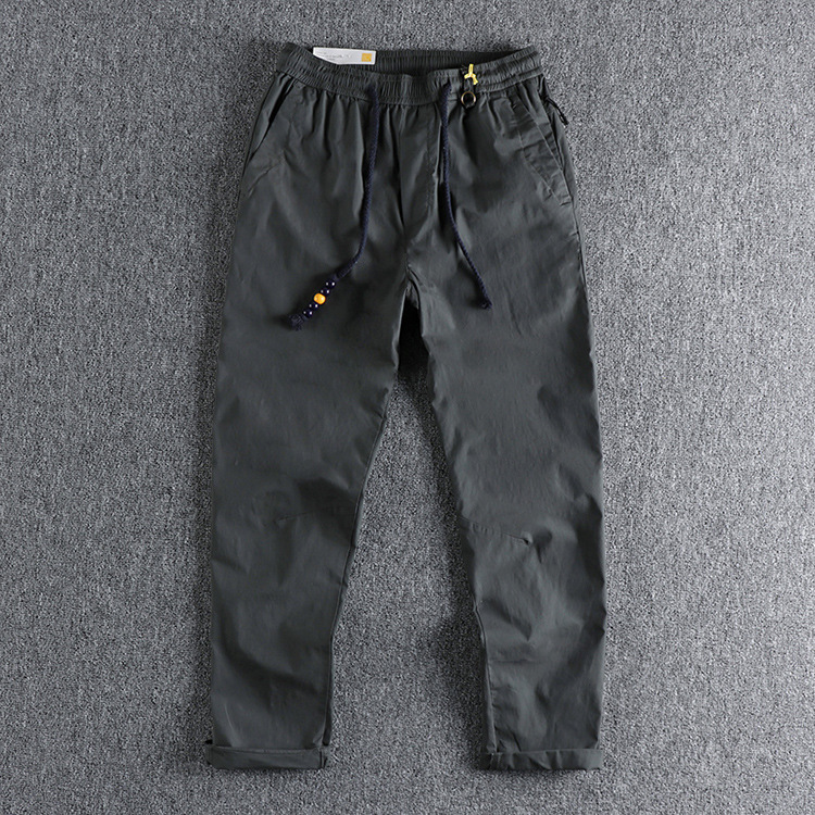 GrogeousBen Men's new design sweatpants  Casual Full Length Men's Trousers Casual Pants with Drawstring