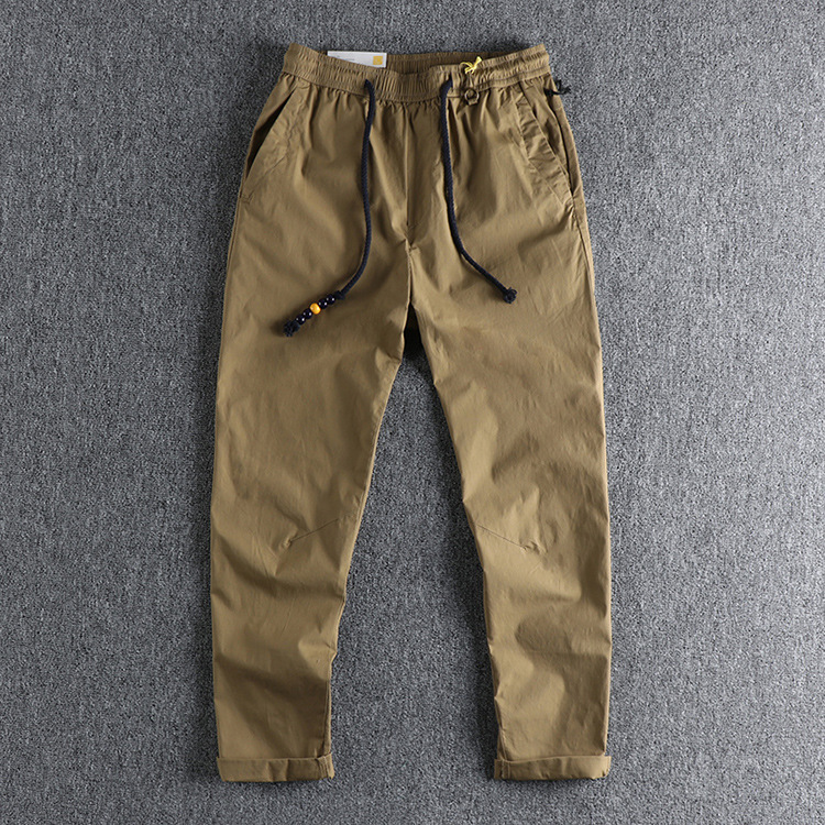 GrogeousBen Men's new design sweatpants  Casual Full Length Men's Trousers Casual Pants with Drawstring