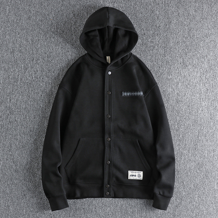 GrogeousBen Men's Blank Organic Oversized Pullover Custom Wind Breaker Heavy Luxury  Hoodie