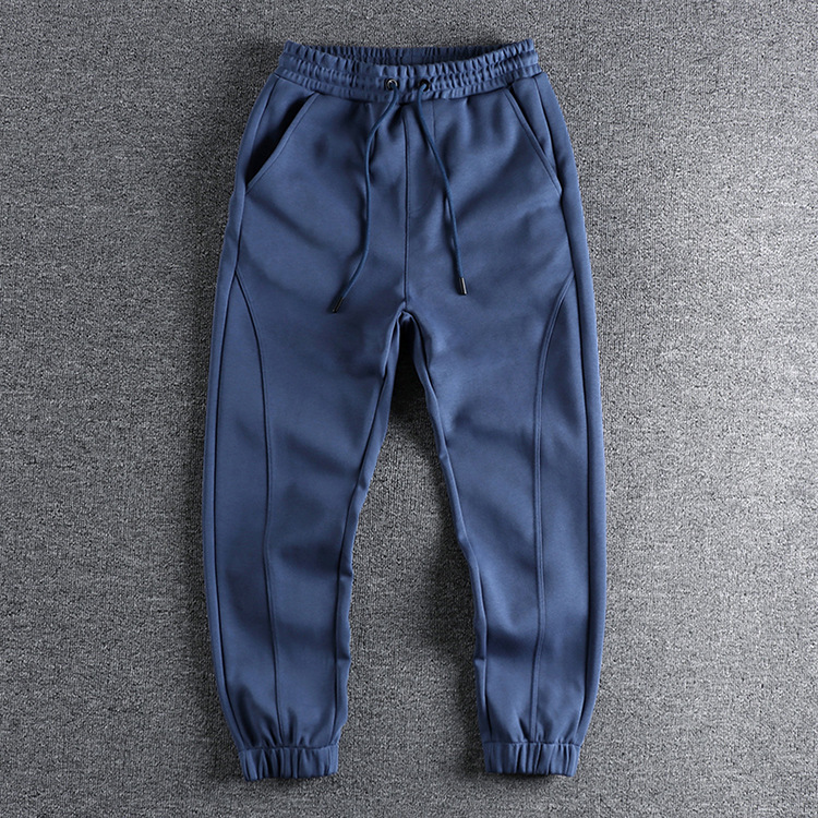 GrogeousBen Men's  sports running trousers comfortable breathable loose jogger pants custom logo grey sweatpants