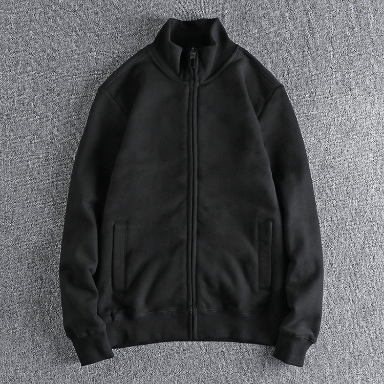 GrogeousBen Men'sStanding Collar Sweater High Quality Unisex Personalized Custom Hoodies with Own Logo Men Women