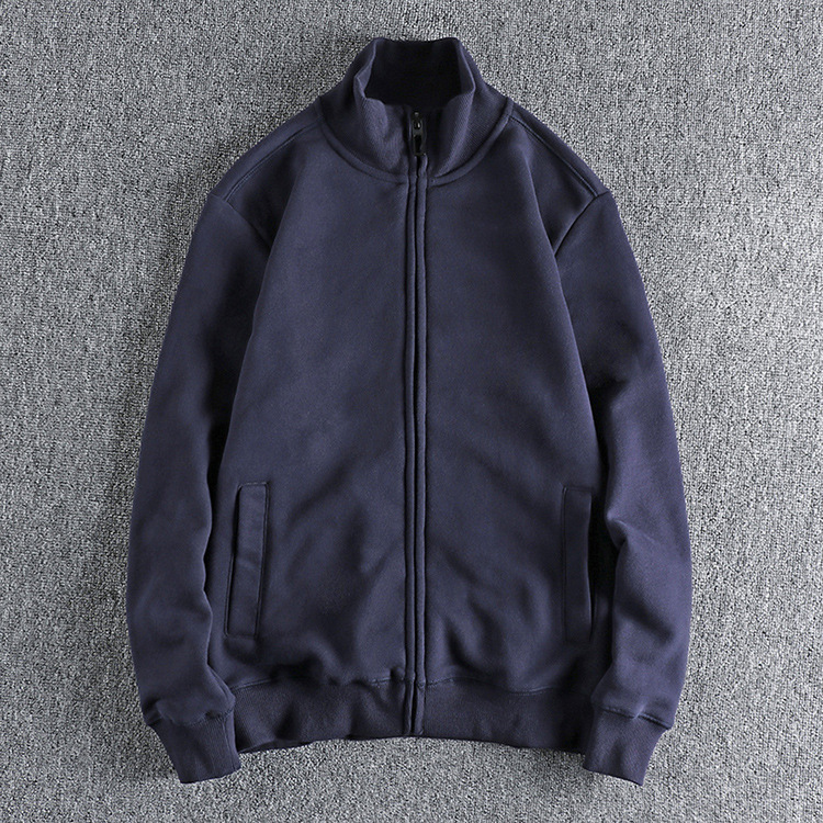 GrogeousBen Men'sStanding Collar Sweater High Quality Unisex Personalized Custom Hoodies with Own Logo Men Women