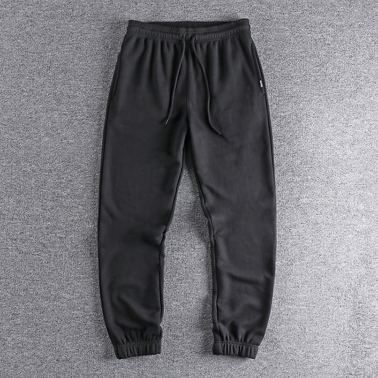 GrogeousBen Men's sports running trousers comfortable breathable loose jogger pants custom logo grey sweatpants