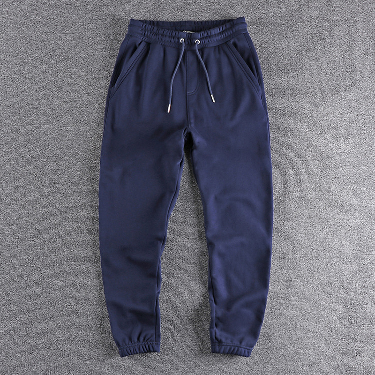 GrogeousBen Men's High Quality Flared Cotton Sweatpants Cotton Color Block Track Pants Men Jogger Pants Flare Sweat Pants For Men