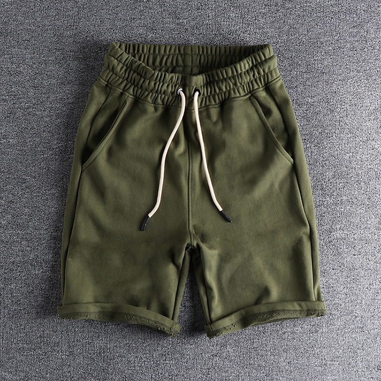 GrogeousBen Men's Workout Shorts Breathable Quick Dry Sports Pants Plus Size Jogger Beach Solid Shorts Zipper Pocket Mens Summer Short