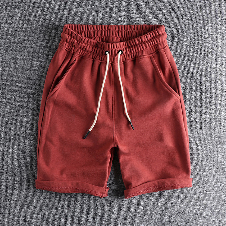 GrogeousBen Men's Workout Shorts Breathable Quick Dry Sports Pants Plus Size Jogger Beach Solid Shorts Zipper Pocket Mens Summer Short