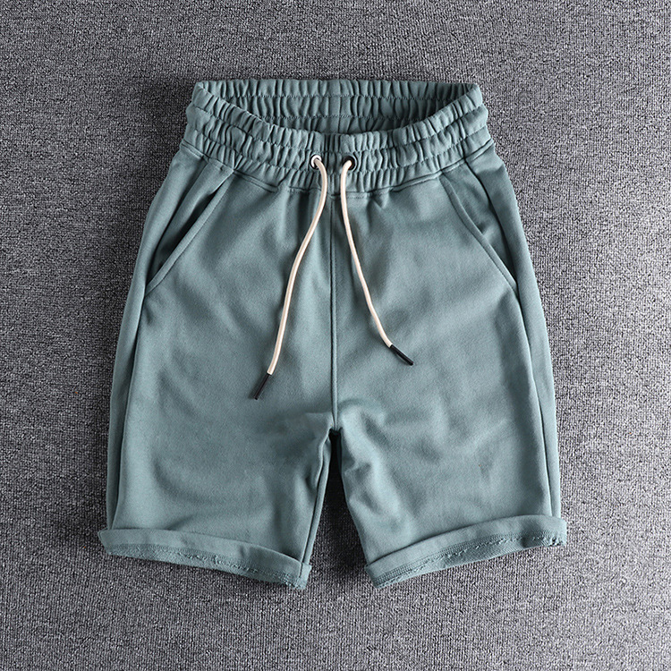 GrogeousBen Men's Workout Shorts Breathable Quick Dry Sports Pants Plus Size Jogger Beach Solid Shorts Zipper Pocket Mens Summer Short