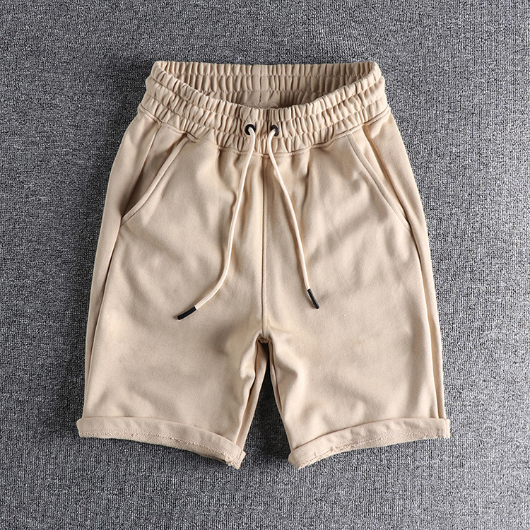 GrogeousBen Men's Workout Shorts Breathable Quick Dry Sports Pants Plus Size Jogger Beach Solid Shorts Zipper Pocket Mens Summer Short