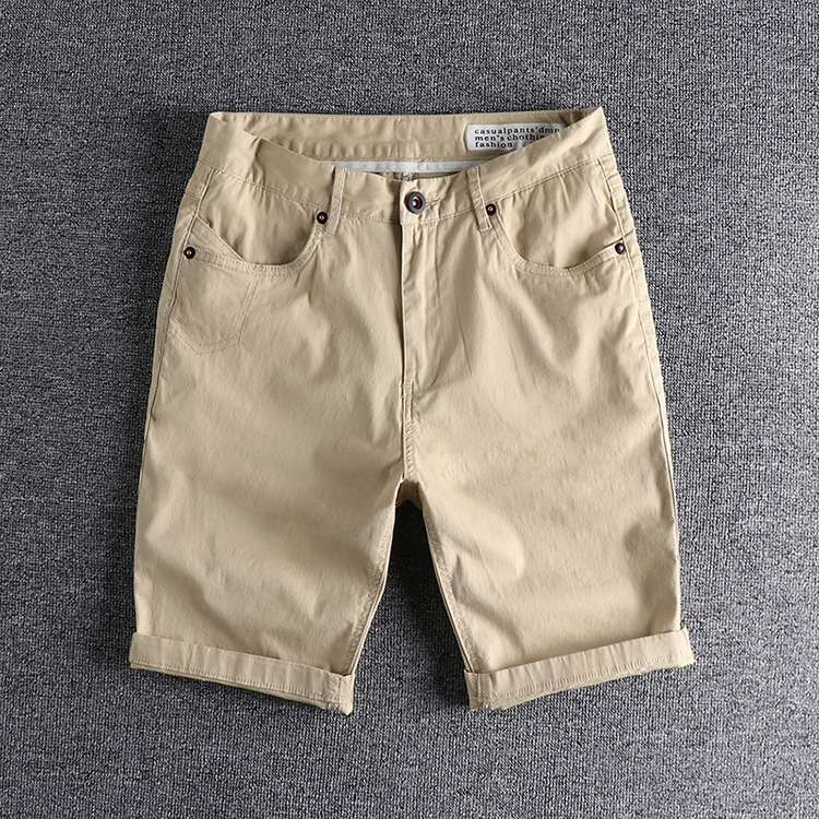 GrogeousBen Men's Soft Cotton Faded Vintage Wash and Drawstring Waist Shorts High quality best selling casual vintage men's shorts