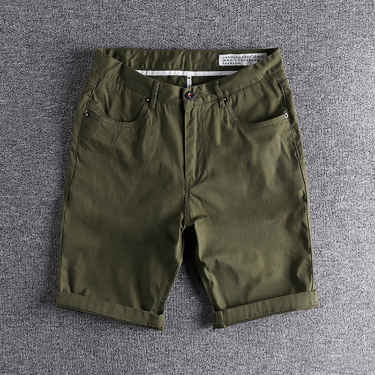 GrogeousBen Men's Soft Cotton Faded Vintage Wash and Drawstring Waist Shorts High quality best selling casual vintage men's shorts