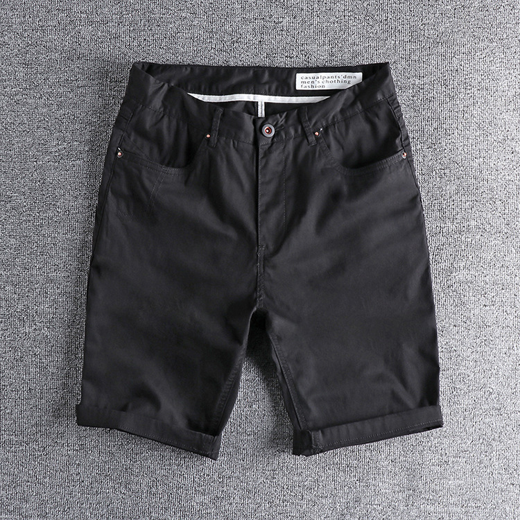 GrogeousBen Men's Soft Cotton Faded Vintage Wash and Drawstring Waist Shorts High quality best selling casual vintage men's shorts