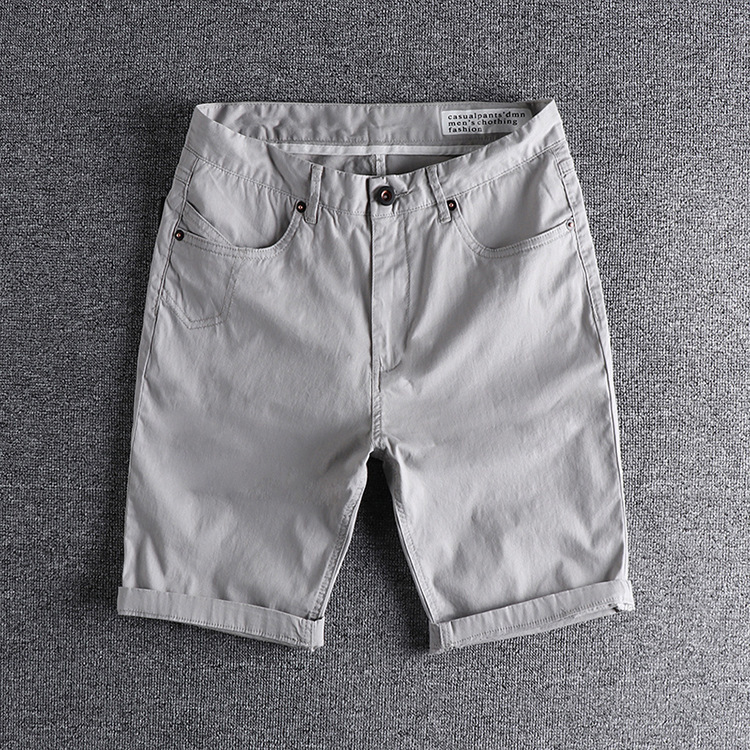 GrogeousBen Men's Soft Cotton Faded Vintage Wash and Drawstring Waist Shorts High quality best selling casual vintage men's shorts