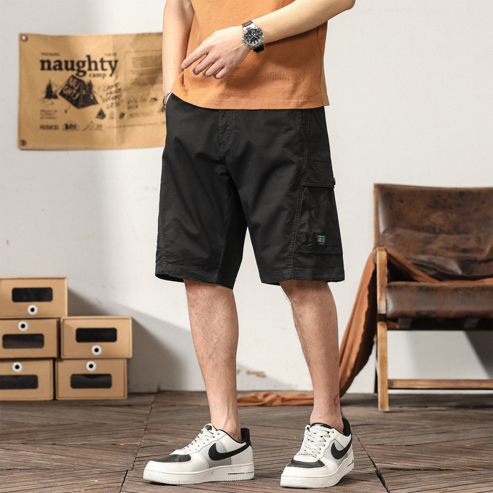 GrogeousBen Men's 2023 Summer Men's Style Casual Shorts Jeans Shorts Outdoor Stretch Cotton Sport Cargo Shorts for men