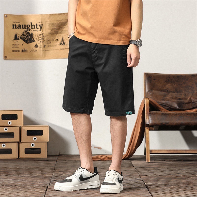 GrogeousBen Men's Stylish Stretch Cotton Shorts Men's Casual Pants Hot Pant Short Jeans Outdoor Sport Summer Work Pants
