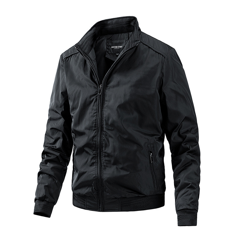 GrogeousBen Men's Blazer Shell Sports Business Slim Fit Light Weight Windbreaker Comfortable Plus Size Jacket workwear