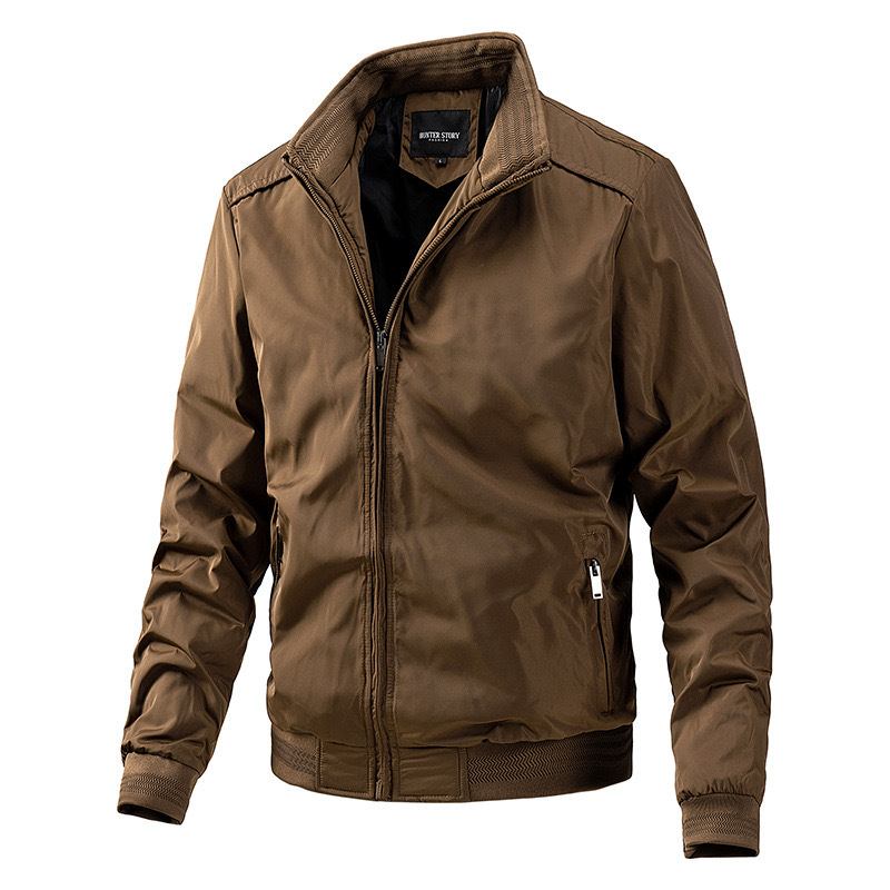 GrogeousBen Men's Blazer Shell Sports Business Slim Fit Light Weight Windbreaker Comfortable Plus Size Jacket workwear