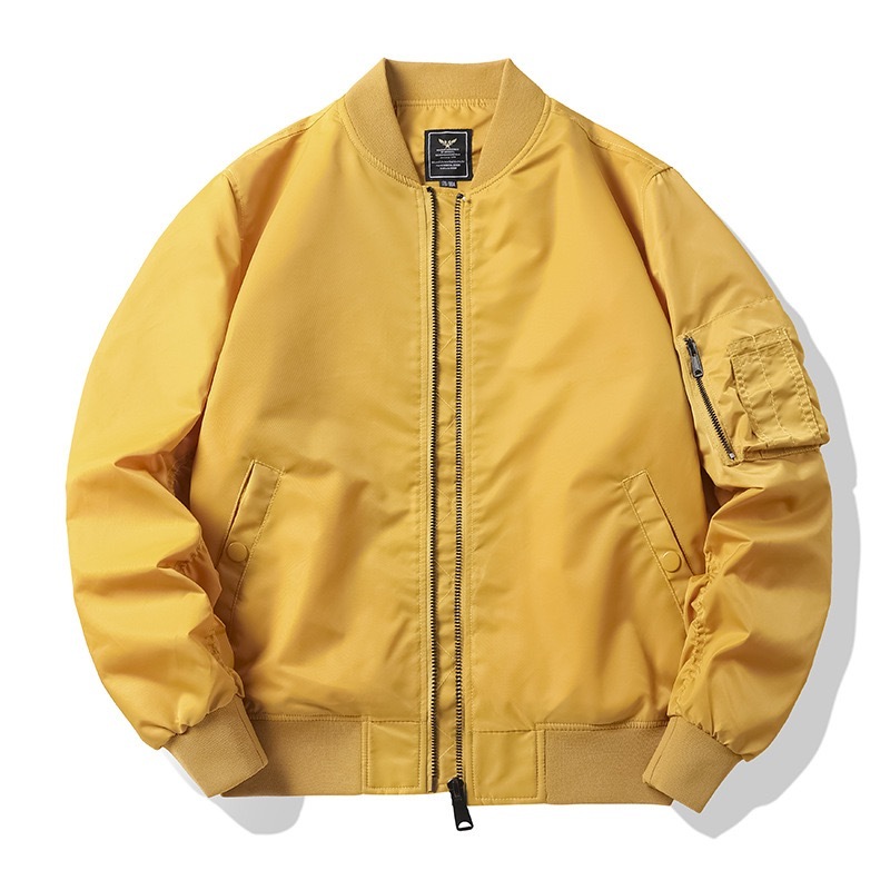 GrogeousBen  Men's  Winter Bomber Jacket For Men Women Jacket Varsity Baseball letterman Flight Coat Mens Windbreaker Male Clothing