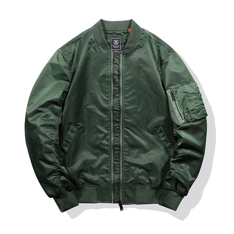 GrogeousBen  Men's  Winter Bomber Jacket For Men Women Jacket Varsity Baseball letterman Flight Coat Mens Windbreaker Male Clothing