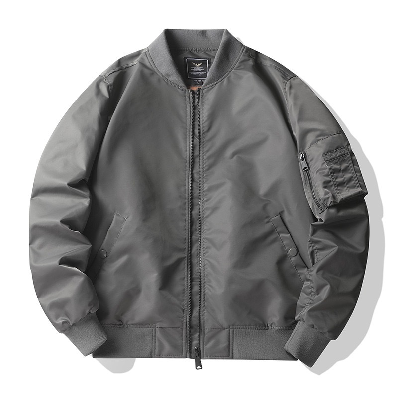 GrogeousBen  Men's  Winter Bomber Jacket For Men Women Jacket Varsity Baseball letterman Flight Coat Mens Windbreaker Male Clothing