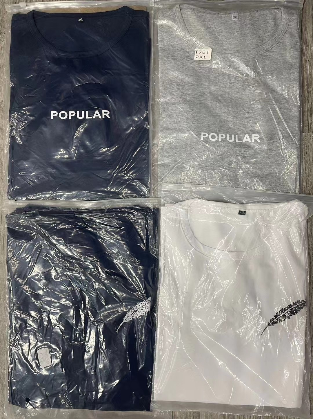 Clearance sale-Men's High-End Cotton Casual Quantity Tshirt Oversize T-shirt Printed Safety High Visibility Safety Polo T Shirts