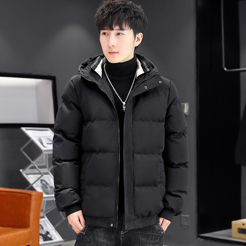 Clearance sale- Men's fashion padded jacket men's sports short fashion thickened coat warm padded iacket