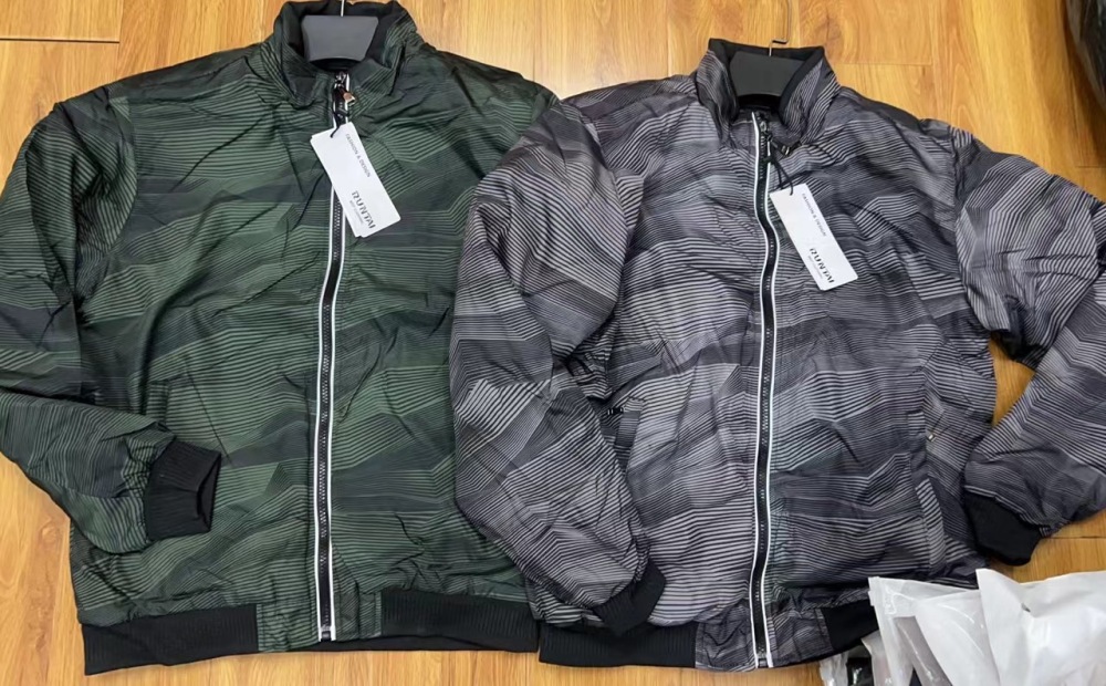 Clearance sale- Men's Bomber Jackets Winter Wear Black Color With Sublimation Polyester Made With Warm Interior Winter Jackets