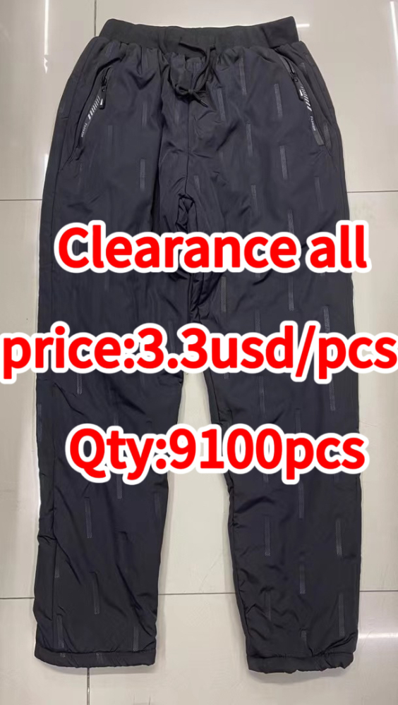 Clearance sale- Men's Winter  Windproof Pants Male Water Proof Therma Trousers Thick Fleece Warm Pants