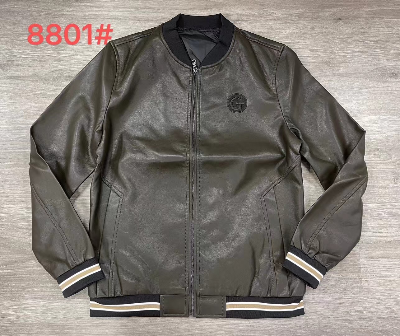 Clearance sale- Men's High Quality Men Winter fashion Leather Jacket for men casual wear factory price