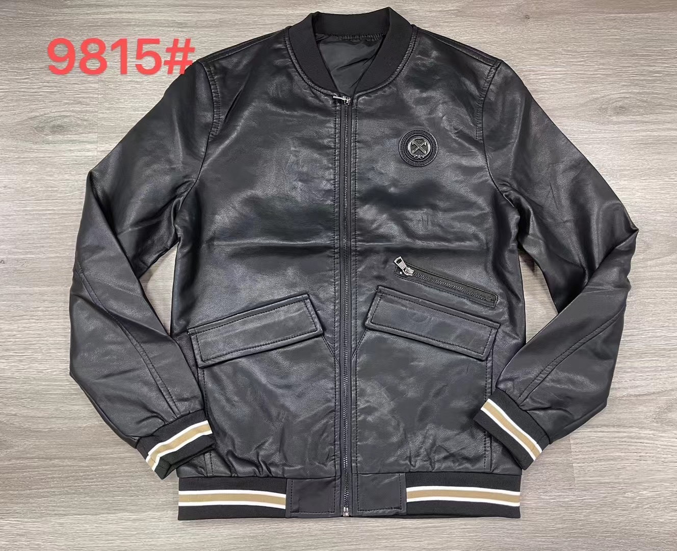 Clearance sale- Men's High Quality Men Winter fashion Leather Jacket for men casual wear factory price