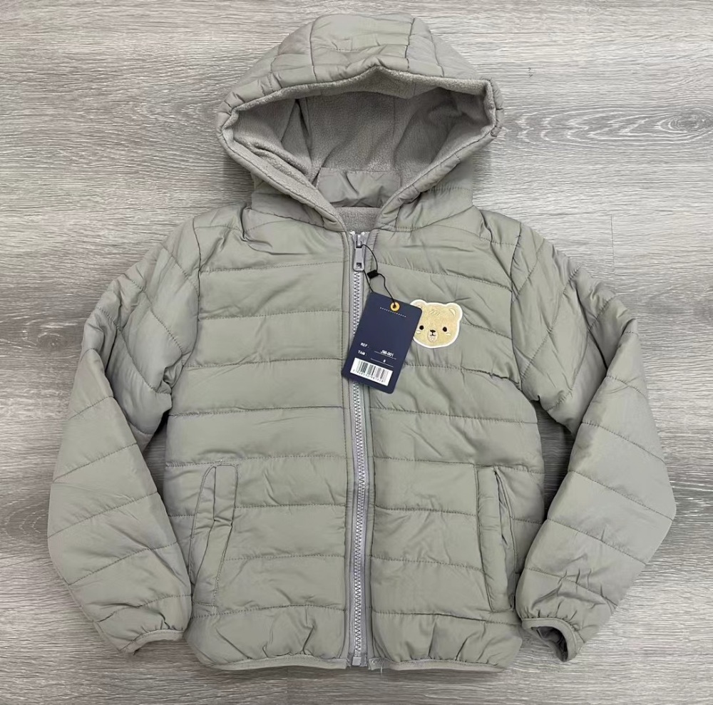 Clearance sale- Boy's and Girl's Long Length Puffer Jacket Waterproof with Polar Fleece Lining