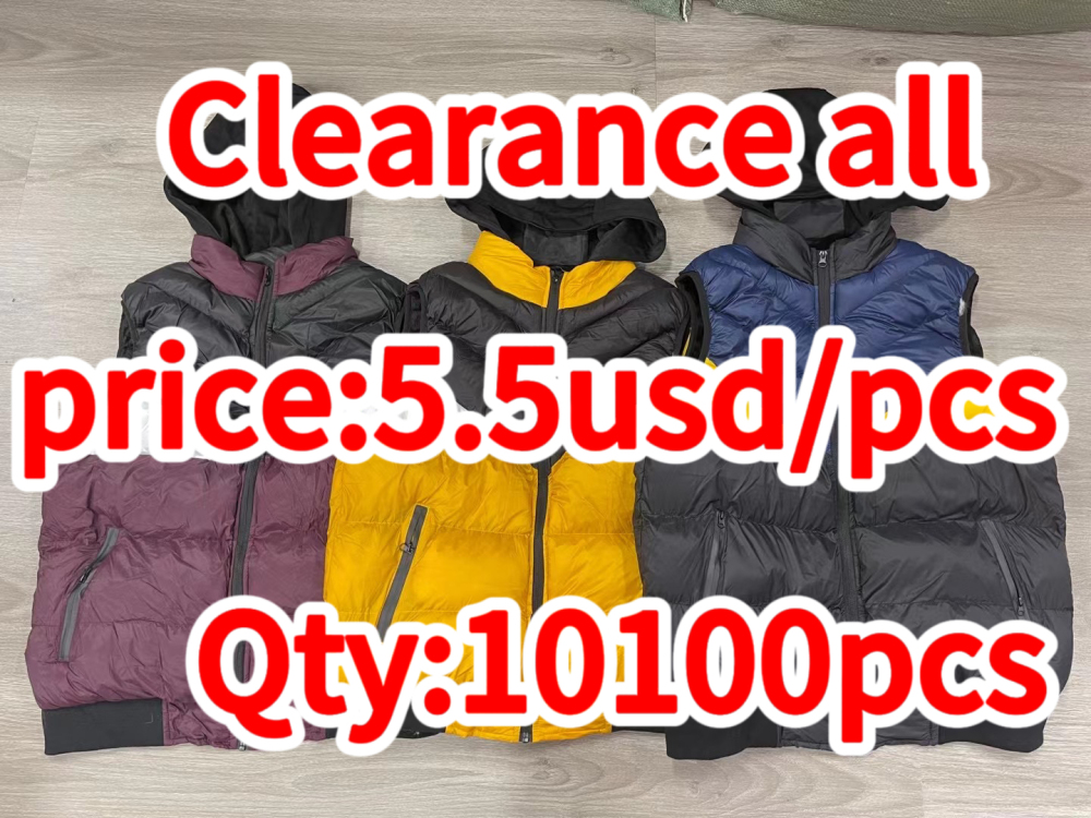 Clearance sale- Men's Lightweight Puffer Vest Warm Outdoor Sleeveless Jacket for Hiking Travel Running