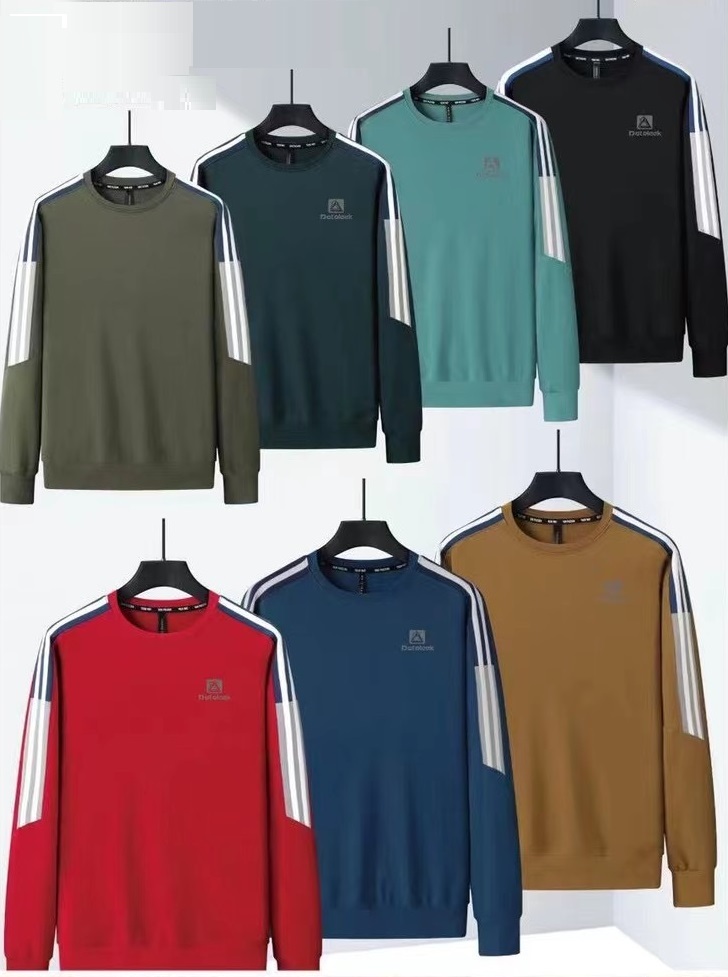 Clearance sale- Men's Sweatshirt / Men Long Sleeve Crew Neck Sweatshirts / Low Price Men Pullover Sweatshirts