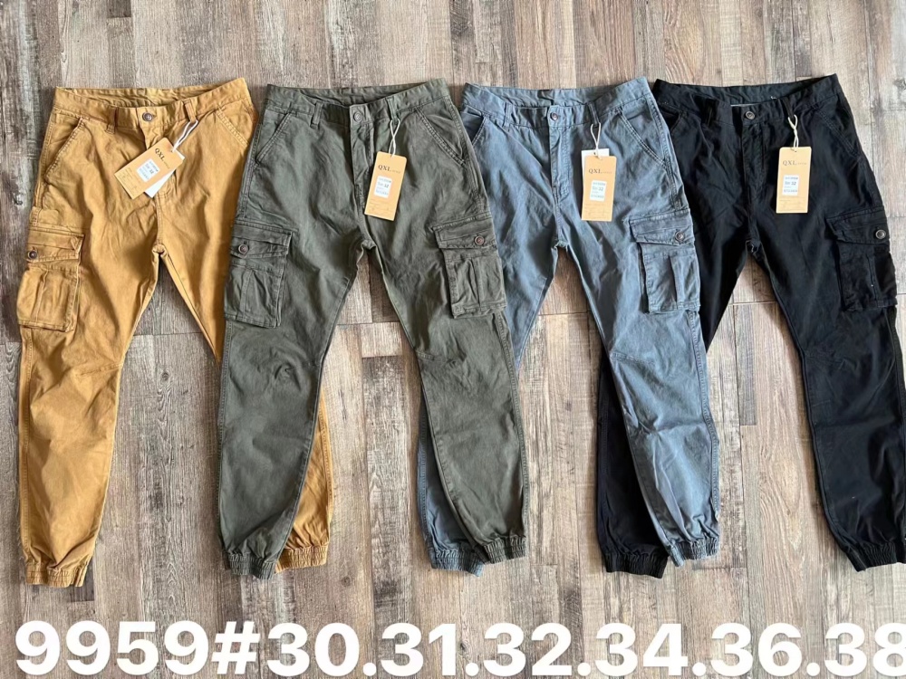 Stocks & ready to ship- Men's  high quality Mens work pant oversized trousers casual tactical cargo pants for men