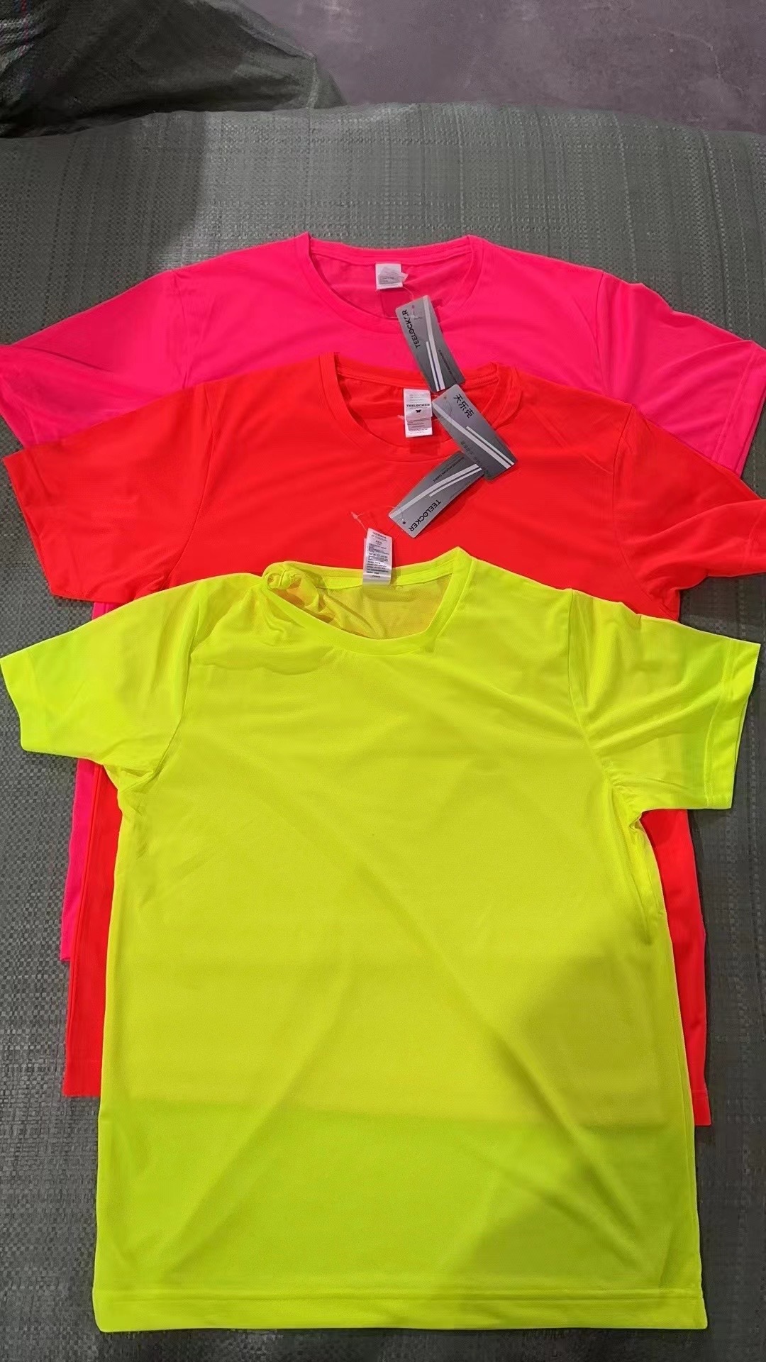 Clearance sale- Men's Polyester Quick Dry Tshirts Custom  Unisex Sports T-shirts
