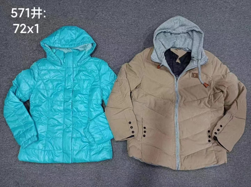Clearance sale- Men's  Winter Puffer Jacket Coat Bubble Jacket Plaid Cotton Padded Clothes Overcoat
