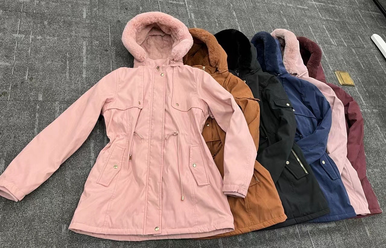 Clearance sale- Men's High Quality Lady long jacket Winter Coat Thicken Cotton Jacket Women's Outwear Thick Overcoat